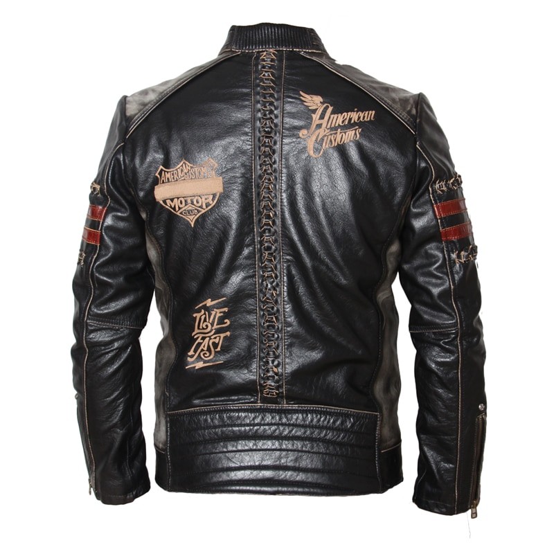 Mens Genuine Leather Jacket | Jacketsland