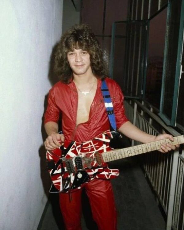 Eddie Van Halen Red Jumpsuit