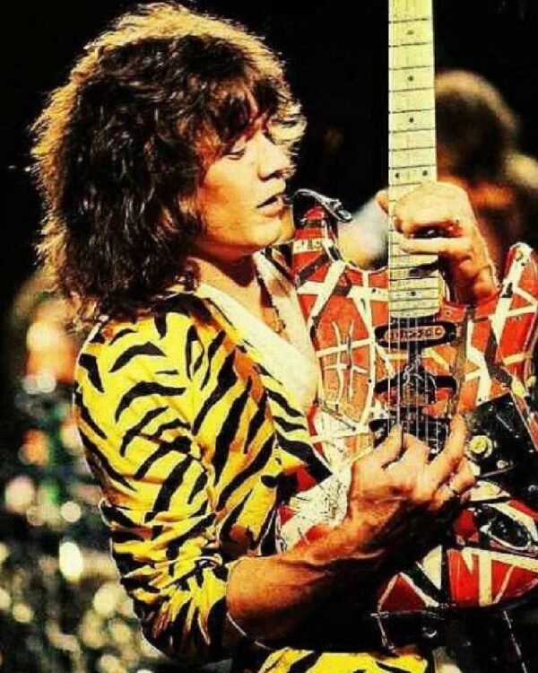 Eddie Van Halen Yellow Tiger Jacket