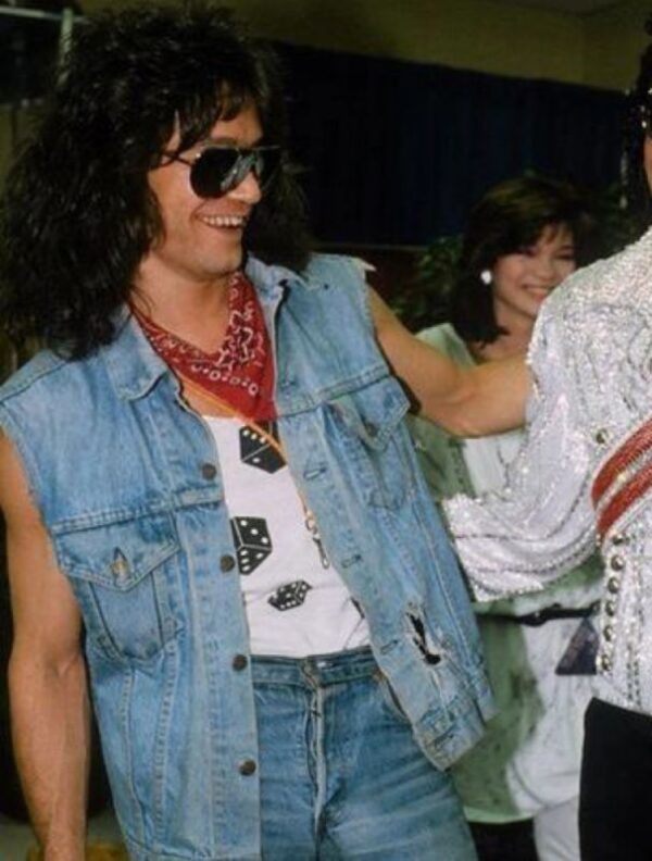 Eddie Van Halen Denim Blue Vest