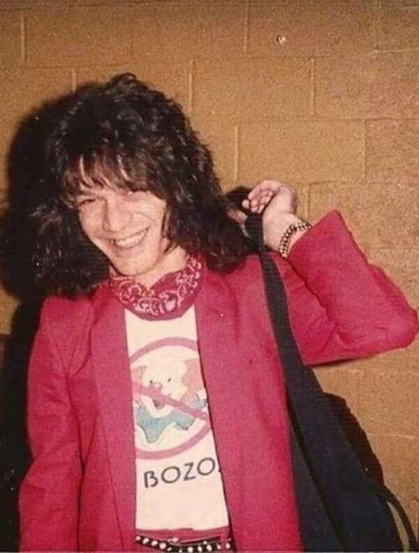 Eddie Van Halen Red Blazer