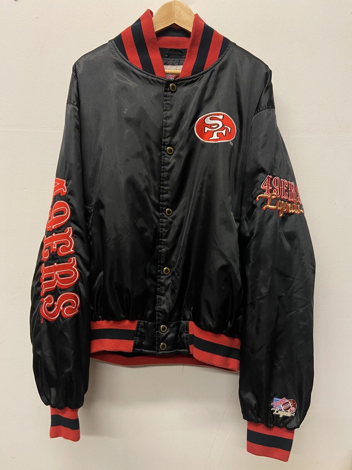 1992 San Francisco 49ers Team Legends Jacket | JacketsLand