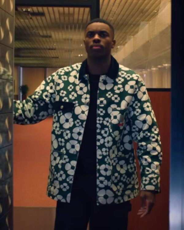 The Vince Staples Show Flower Green Printed Jacket