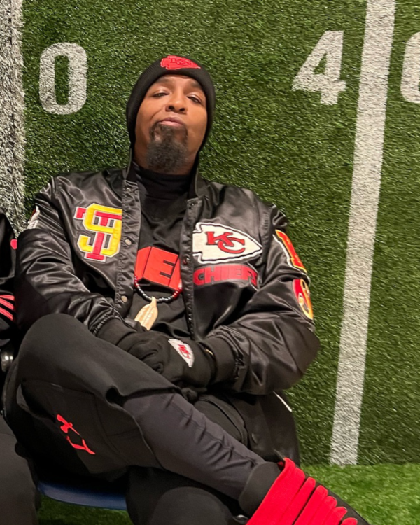 Tech N9ne Chiefs x ST Super Bowl LVIII 2024 Black Jacket