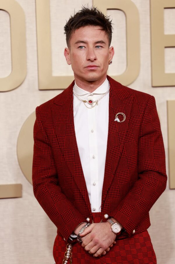 Barry Keoghan Red Blazer