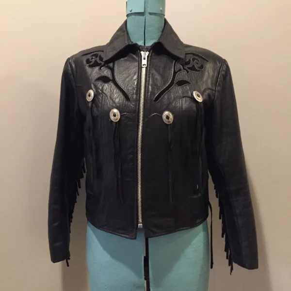 Black Leather Motorcycle Jacket | Order Now!