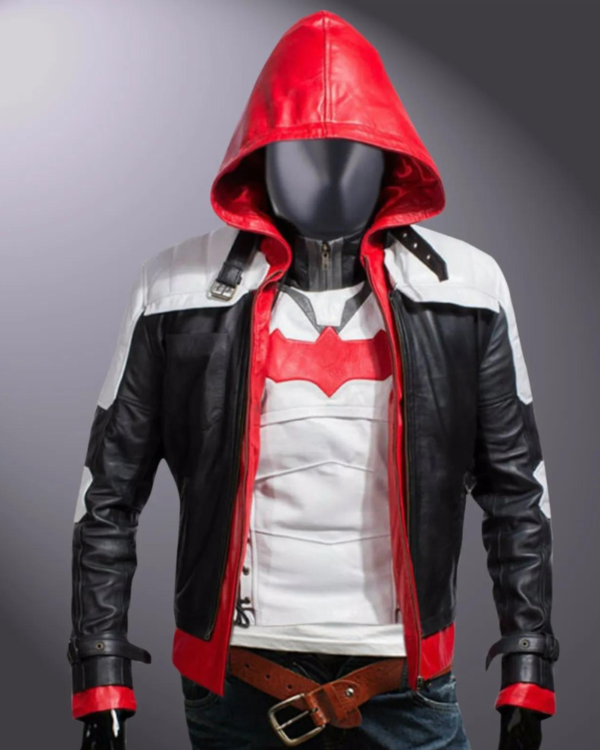 Batman Arkham Knight Jason Todd Leather Jacket Red Hood