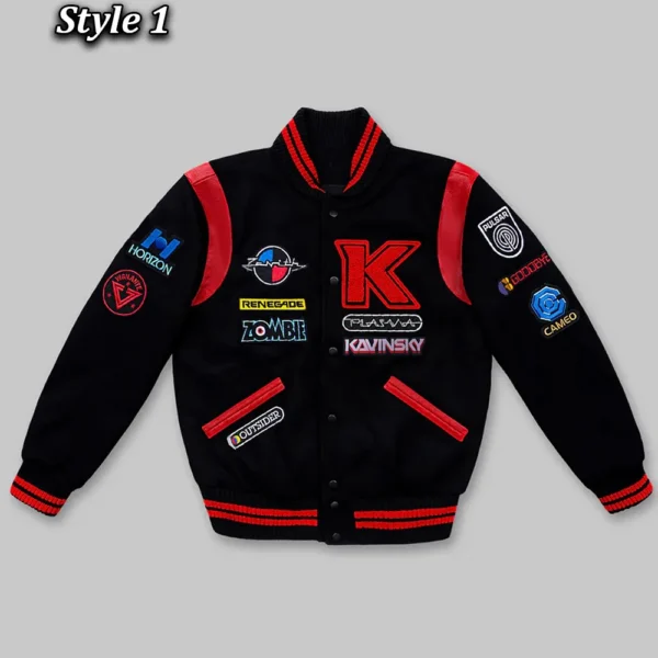 Kavinsky Reborn Varsity Jacket