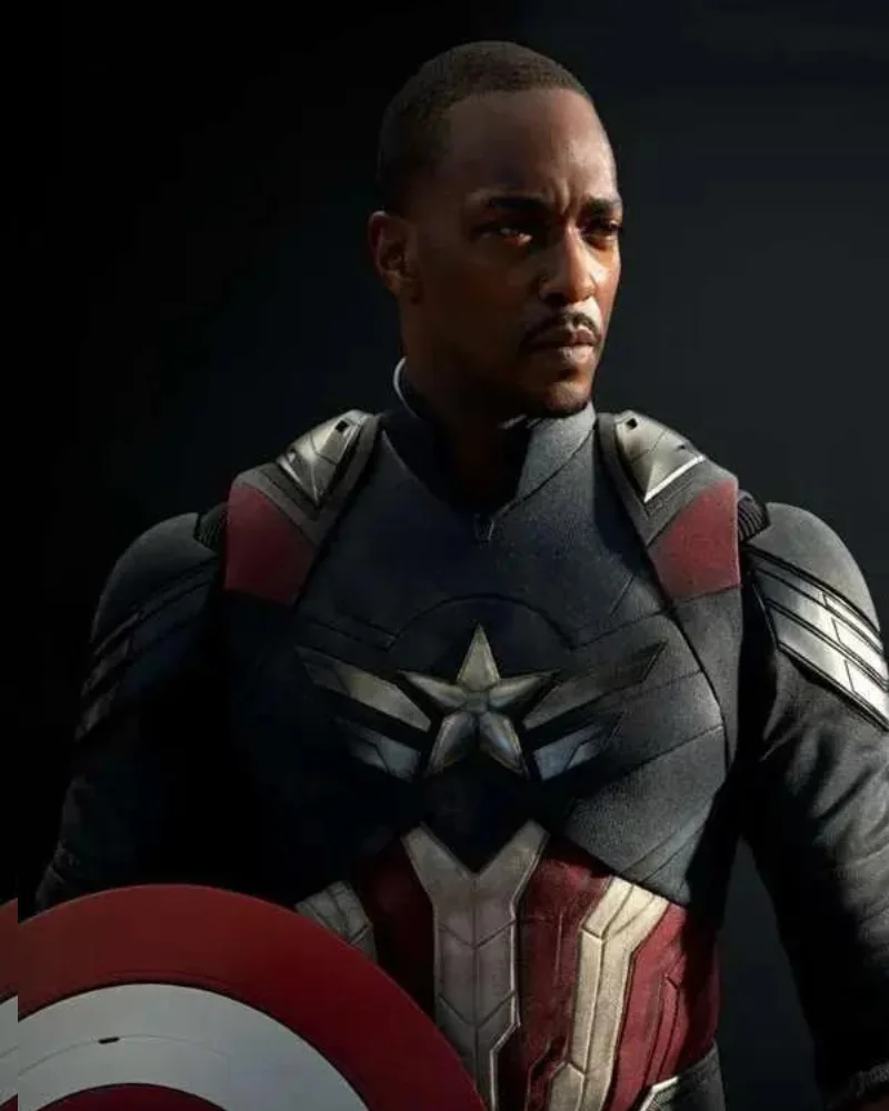 Sam Wilson Captain America Brave New World 2025 Costume Jacket